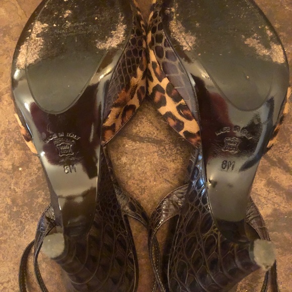 Vintage Couture Donald Pliner 1940’s open toe. - Picture 6 of 6